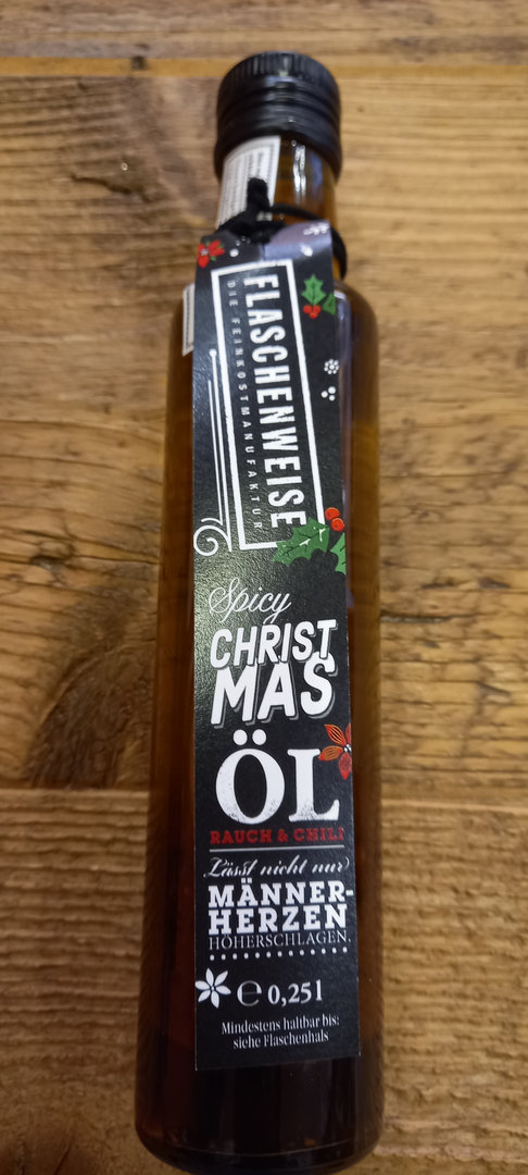 Flaschenweise - Spicy Christmas Öl